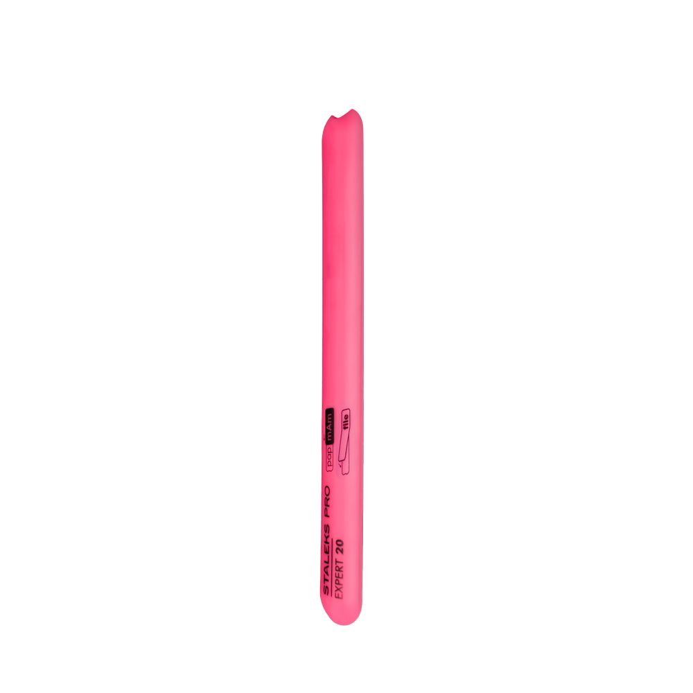 Staleks Straight plastic slanted nail file (base) EXPERT 20