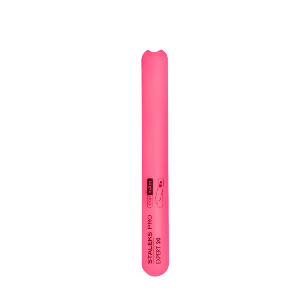 Staleks Straight plastic slanted nail file (base) EXPERT 20